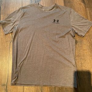 LG Grey Performance Short Sleeve Tee with Black Logo